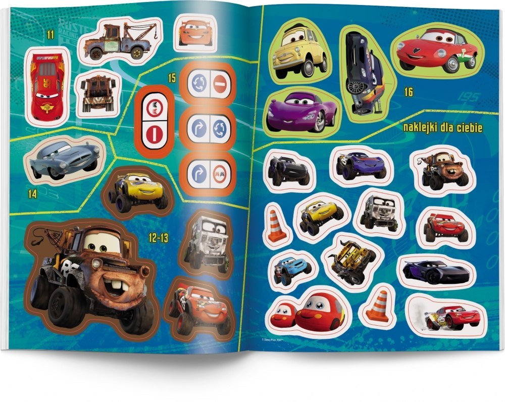 CARS PLAY WITH DISNEY/PIXAR STICKERS